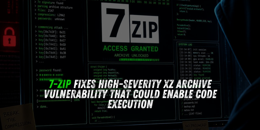 7-Zip Fixes High-Severity XZ Archive Vulnerability That Could